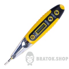 Індикатор-тестер e.tool.test10 130х3 прямий шліц АС/DC12-250В