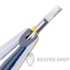 Індикатор-тестер e.tool.test10 130х3 прямий шліц АС/DC12-250В