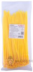 Кабельна стяжка e.ct.stand.400.8.yellow (100шт), жовта