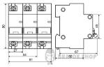 Автоматический выключатель 3p 50A D 6kA АСКО-УКРЕМ ВА-2003 A0010030001
