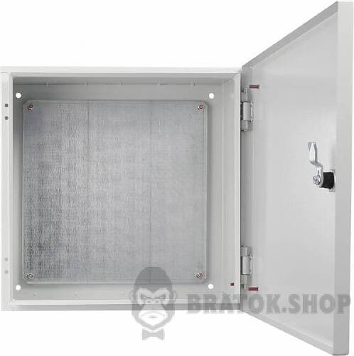 Щит монтажный металлический 40x40x20 ЩМП IP31 УСКО-Укрем UBox A0260020005 наружный