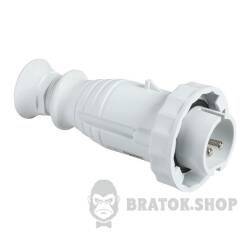 PratiKa wander plug - straight - 32 A - 2P - 40...50 V AC - IP67