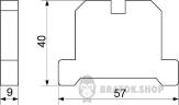 Клеммник заземления винтовой 41A АСКО-Укрем JB (ЭК) 6/35 A0130020003