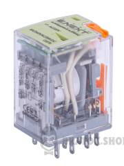 Реле проміжне e.relay.pro.5.4.230AC, 5А, 4 групи контактів, котушка 230В АC