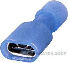 Наконечник-з'єднувач ізольований серії FN e.terminal.stand.fdfn2.250.blue (fn.f.1,5.2,5) 1,5-2,5 кв.мм "мама", 100шт