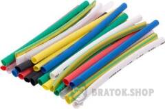 Набір трубок термоусаджувальних e.termo.stand.set.4.2, ( 8 кольорів), 100 мм, 24 шт.