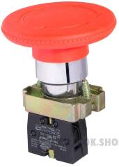 XB2-BS642 Кнопка безпеки.Повернення поворотом. d60mm