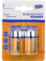Батарейка лужна C.LR14.BL2 (blister 2)