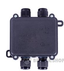 Коробка распределительная e.wdb.cnp723.4t.b с клеммником, 103х96х42 мм, IP68