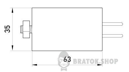 Конденсатор capacitor.18, 18 мкФ l0420002 у Києві