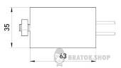 Конденсатор capacitor.18, 18 мкФ l0420002 у Києві