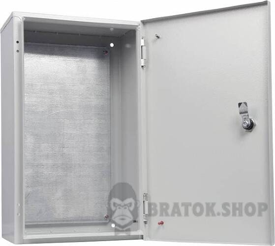 Щит монтажный металевий 50x30x20 ЩМП IP31 УСКО-Укрем UBox A0260020006 зовнішній