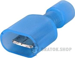 Наконечник-з'єднувач ізольований серії FN e.terminal.stand.mdfn2.250.blue (fn.m.1,5.2,5) 1,5-2,5 кв.мм "папа", 100шт