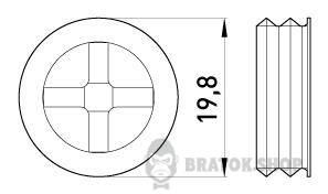 Заглушка різьбова e.industrial.cap.1/2" i0570001 у Києві