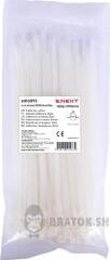 Кабельна стяжка e.ct.stand.1020.9.white (100шт), біла