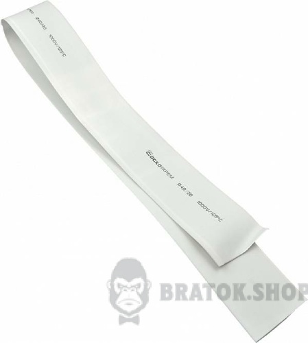 Термоусадочная трубка ⌀ 40,0/20,0 белая АСКО-УКРЕМ A0150040237