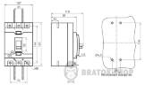 Силовой автоматический выключатель e.industrial.ukm.250SL.125, 3р, 125А i0660014 в Киеве