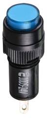 Сигнальна арматура AD22E-10DS синя 24V АC/DC
