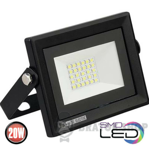 Прожектор світлодіодний LED 20W 2700K IP65 Horoz Electric PARS (068-008-0020-030) у Сумах