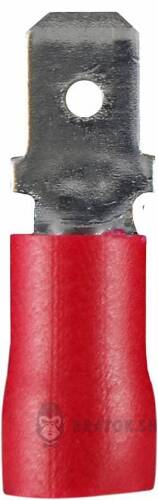 Наконечник коннектор папа с изоляцией 1.5 мм АСКО-Укрем MDD 1.25-187 4.75x0.5/0.8 A0060020014 в Сумах