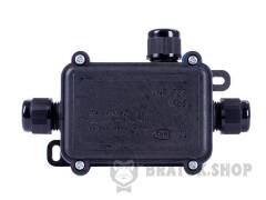 Коробка распределительная e.wdb.cnp723.3t с клеммником, 133х81х42 мм, IP68