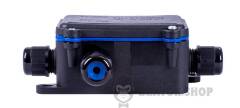 Коробка распределительная e.wdb.cnp723.3t с клеммником, 133х81х42 мм, IP68