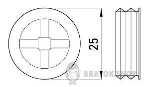 Заглушка різьбова e.industrial.cap.3/4" i0570002 у Києві