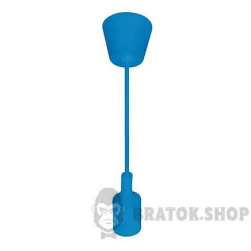 Светильник подвесной E27 синий Horoz Electric VOLTA 021-001-0001-040 в Сумах