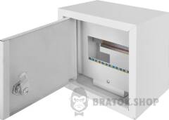 Корпус e.mbox.stand.n.06.z металлический, под 6 мод., навесной, с замком