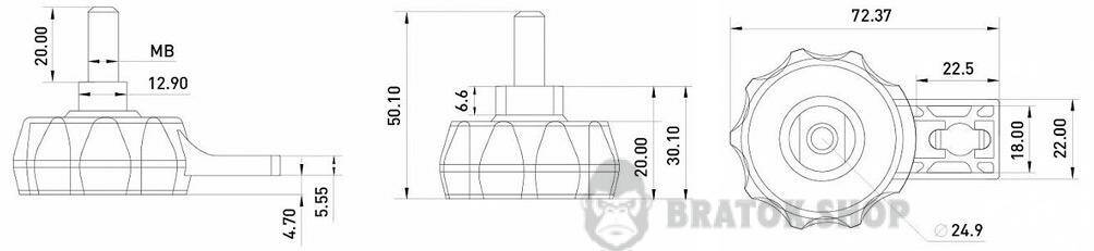 Устройство для защиты от импульсных перенапряжений PZ-A 440/10-O PZ-A 440/10-O в Киеве