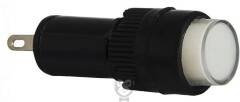 Сигнальна арматура AD22E-10DS біла 220V АC