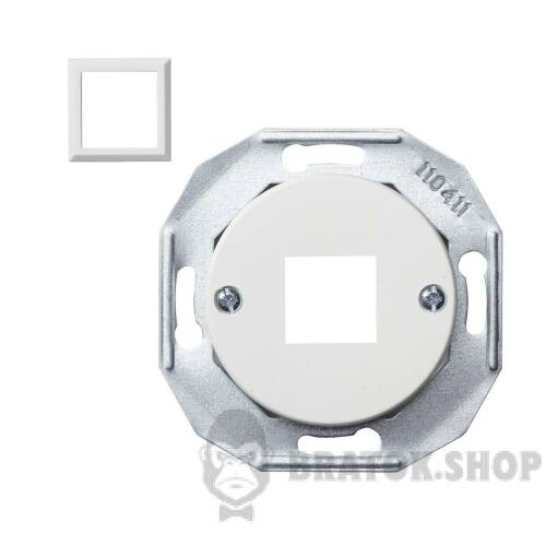 ЦЕНТР.ПЛ. RJ45*1 БІЛ. WDE011700 у Києві