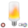 Світлодіодна лампа E27 Horoz Electric FIREFLUX лампа полум'я