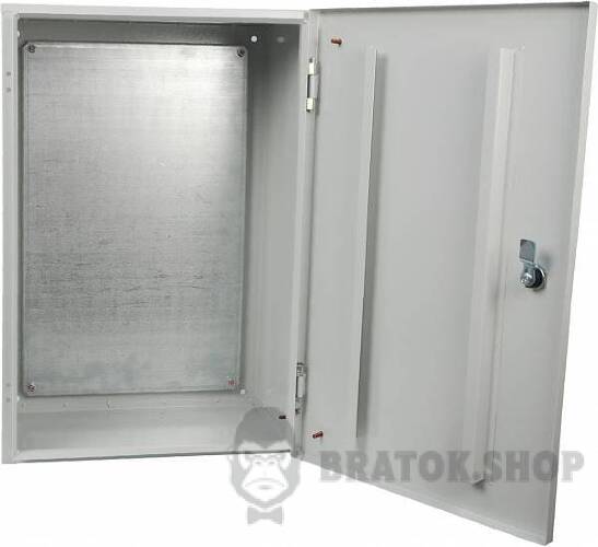 Щит монтажный металевий 60x40x30 ЩМП IP31 УСКО-Укрем UBox A0260020030 зовнішній