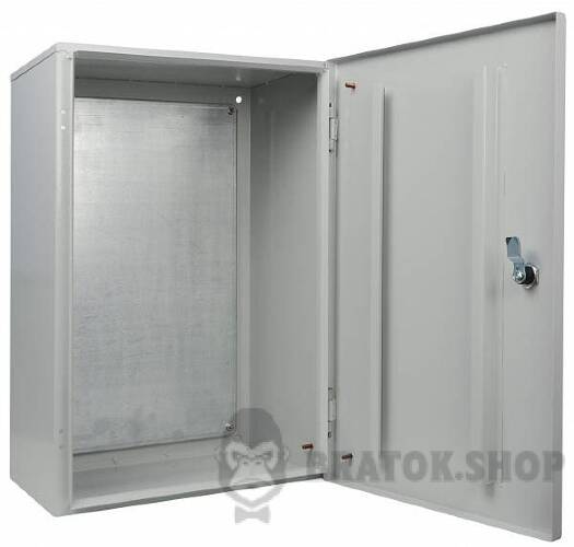 Щит монтажный металевий 60x40x30 ЩМП IP31 УСКО-Укрем UBox A0260020030 зовнішній