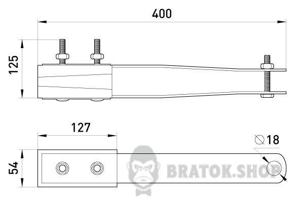 Анкерный изолированный зажим eiclamp.pro.25.120.c, 25-120 кв.мм p022003 в Киеве