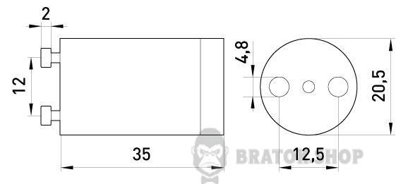 Стартер e.starter.s10.2 (1х65Вт) l009003 у Києві