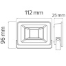 Прожектор світлодіодний LED 10W 6400K IP65 Horoz Electric PARS (068-008-0010-010)