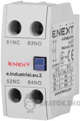 Додатковий контакт e.industrial.au.2.11, 1no+1nc