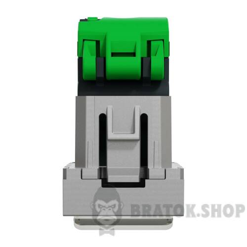 Розетка комп'ютерна RJ45, одинарна категорія 6 STP, 1 модуль алюміній NU341630 в Киеве