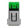 Розетка комп'ютерна RJ45, одинарна категорія 6 STP, 1 модуль алюміній NU341630 в Киеве