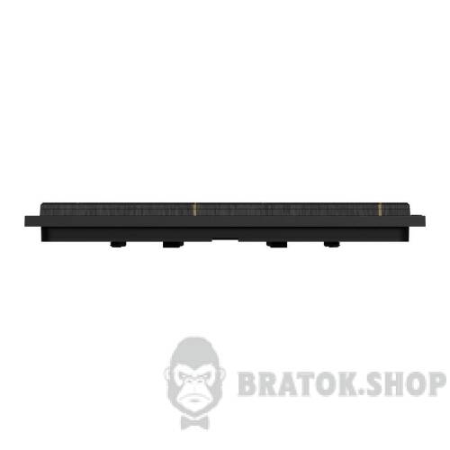 Рамка 1-постова Unica Deco Material, чорний папір NU600274