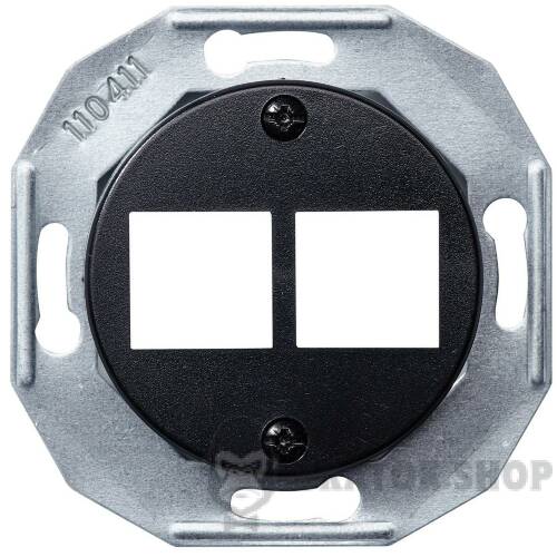 ЦЕНТР.ПЛ. RJ45*2 ЧОРН. WDE011703 у Києві