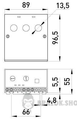 Реле захисту двигуна e.control.m01, 12-60А p0690001 у Києві