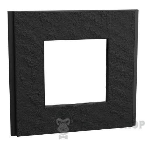 Рамка 1-постова Unica Deco Material, камінь NU600277