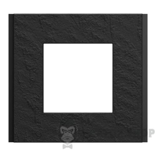Рамка 1-постова Unica Deco Material, камінь NU600277