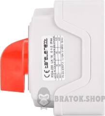 Пакетный переключатель LK16/4.322-ОВ/45 в корпусе, 0-1-2, 16А, IP44