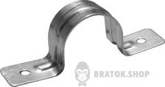 Клипса e.met.clips.stand.15.2s для металлоруковой 15мм(1/2"), двусторонняя