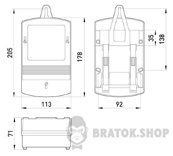 Однофазний лічильник НІК 2102-01.Е2Т 220В (5-60)А у Сумах