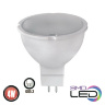 Світлодіодна лампа LED GU5.3 MR16 4W 3000K Horoz Electric FONIX (001-001-0004-021)